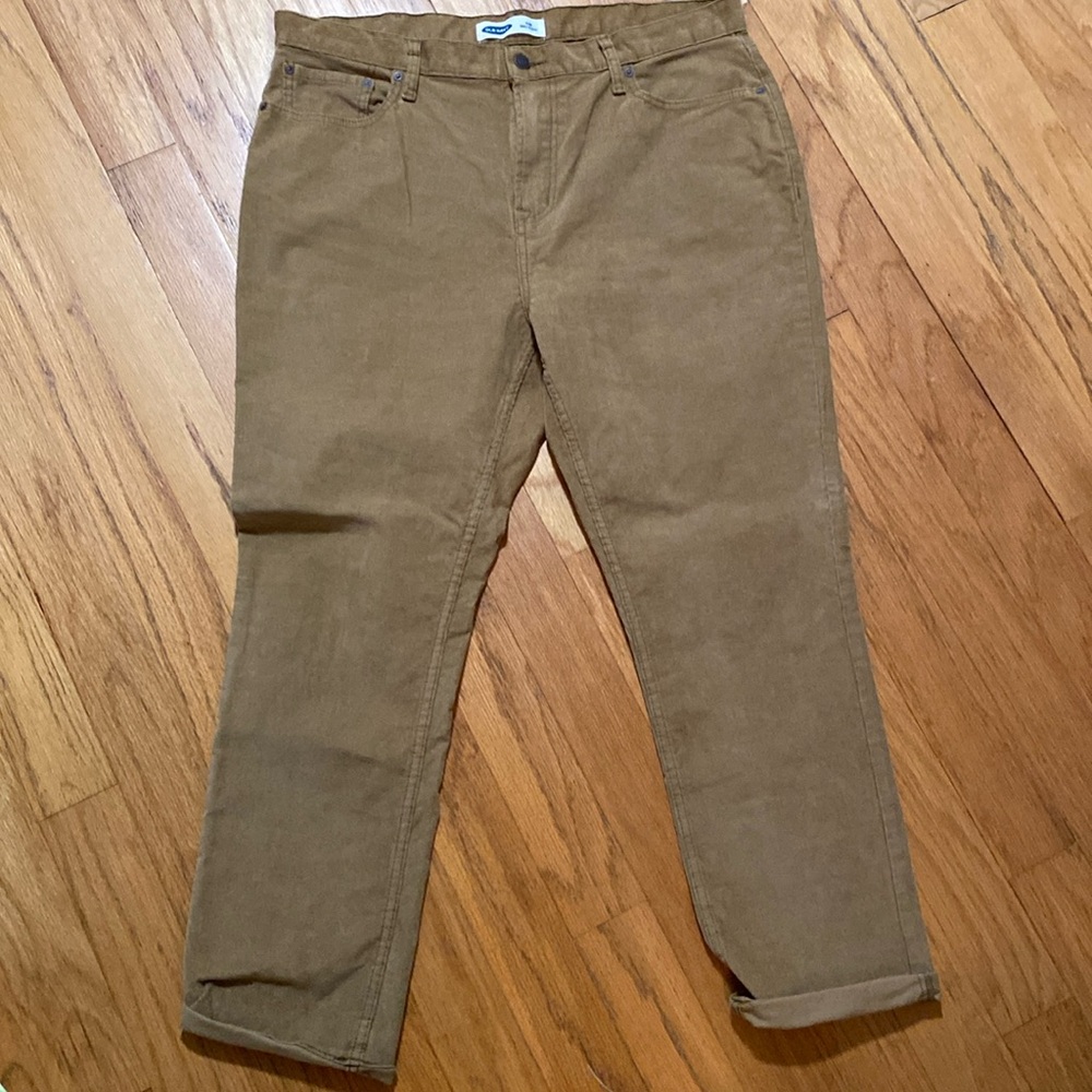 Old Navy Corduroy Slim Pants, Khaki